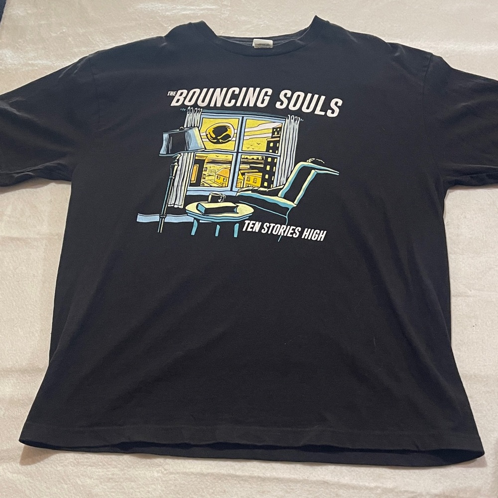 Bouncing Souls Black Graphic Tee XL